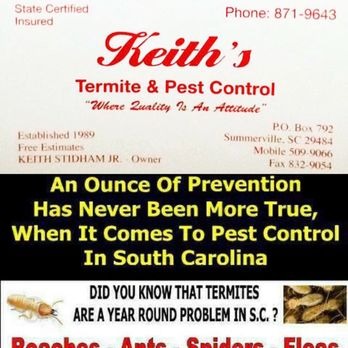 Keith's Termite & Pest Control LLC