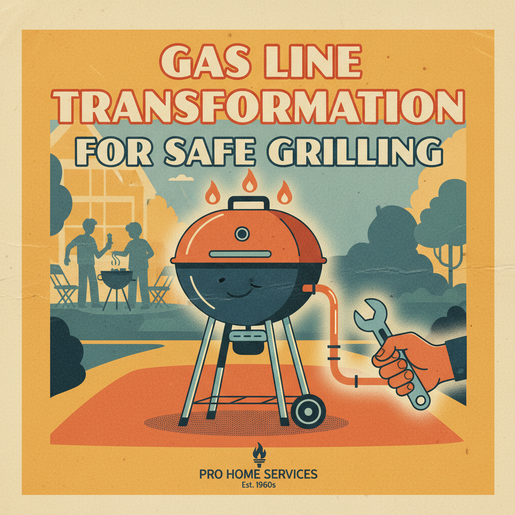 Gas Line Transformation for Safe Grilling