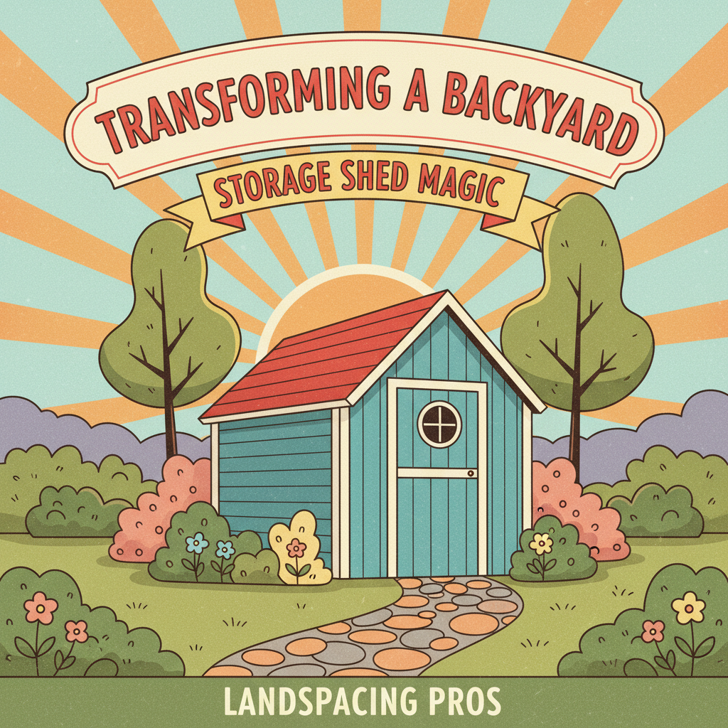 Transforming a Backyard: Storage Shed Magic