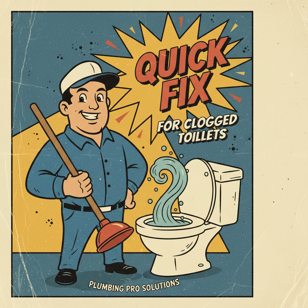 Quick Fix for Clogged Toilets