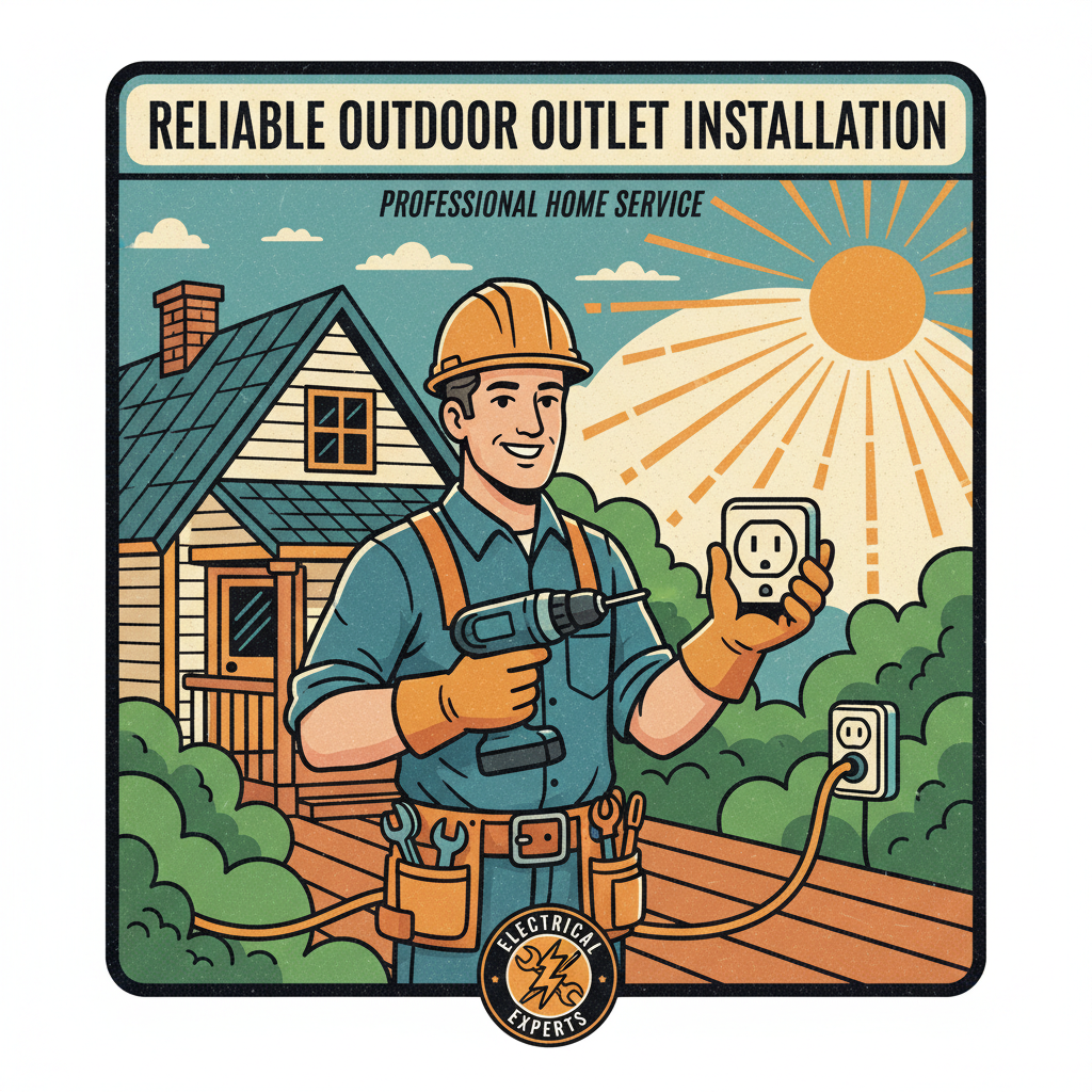 Reliable Outdoor Outlet Installation