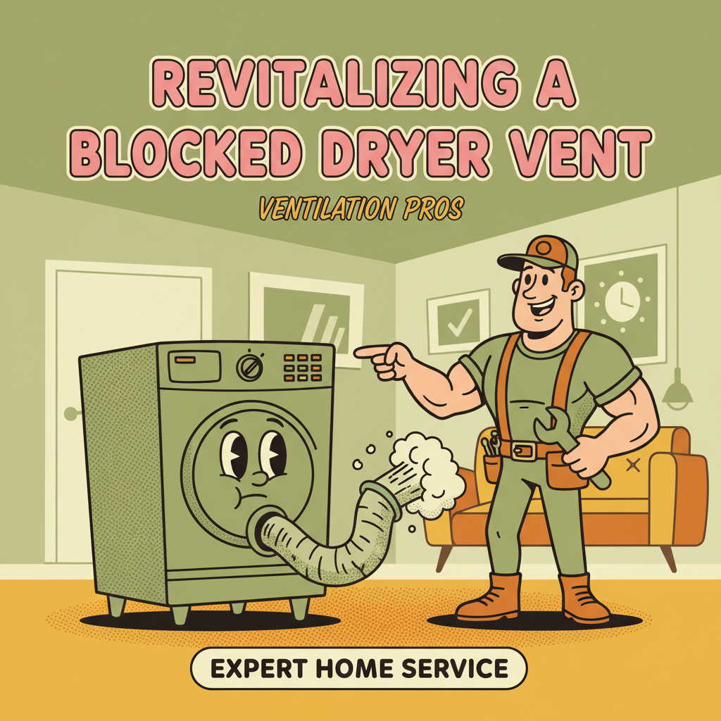 Revitalizing a Clogged Dryer Vent