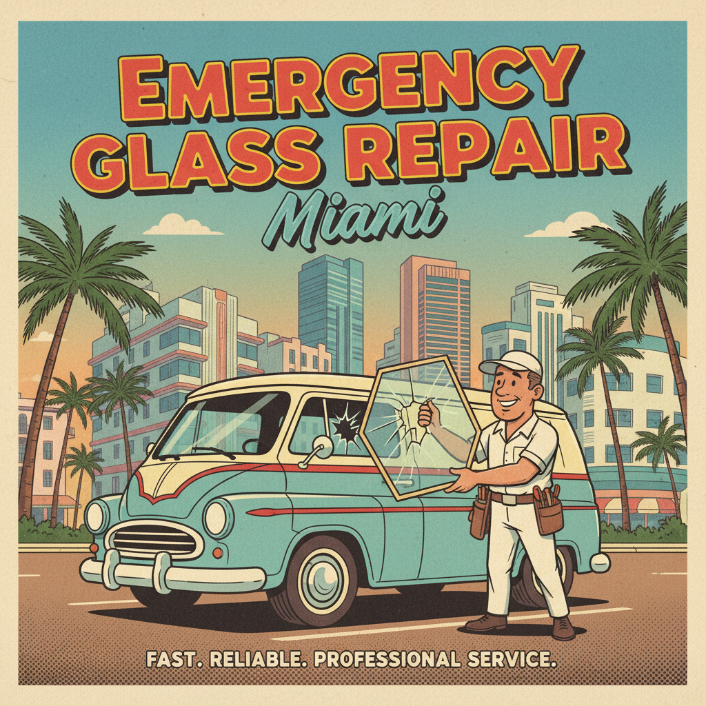 Emergency Glass Repair in Miami