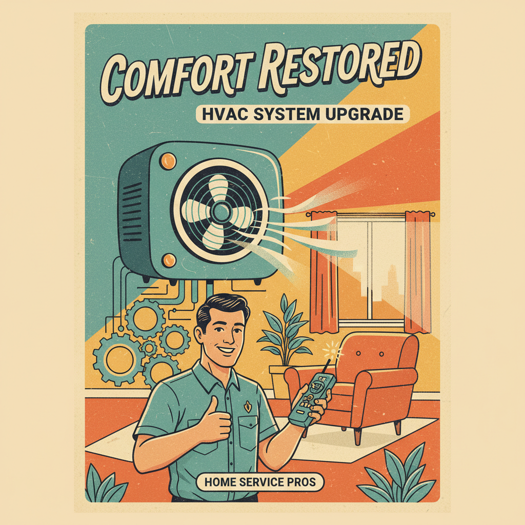 Comfort Restored: HVAC System Upgrade