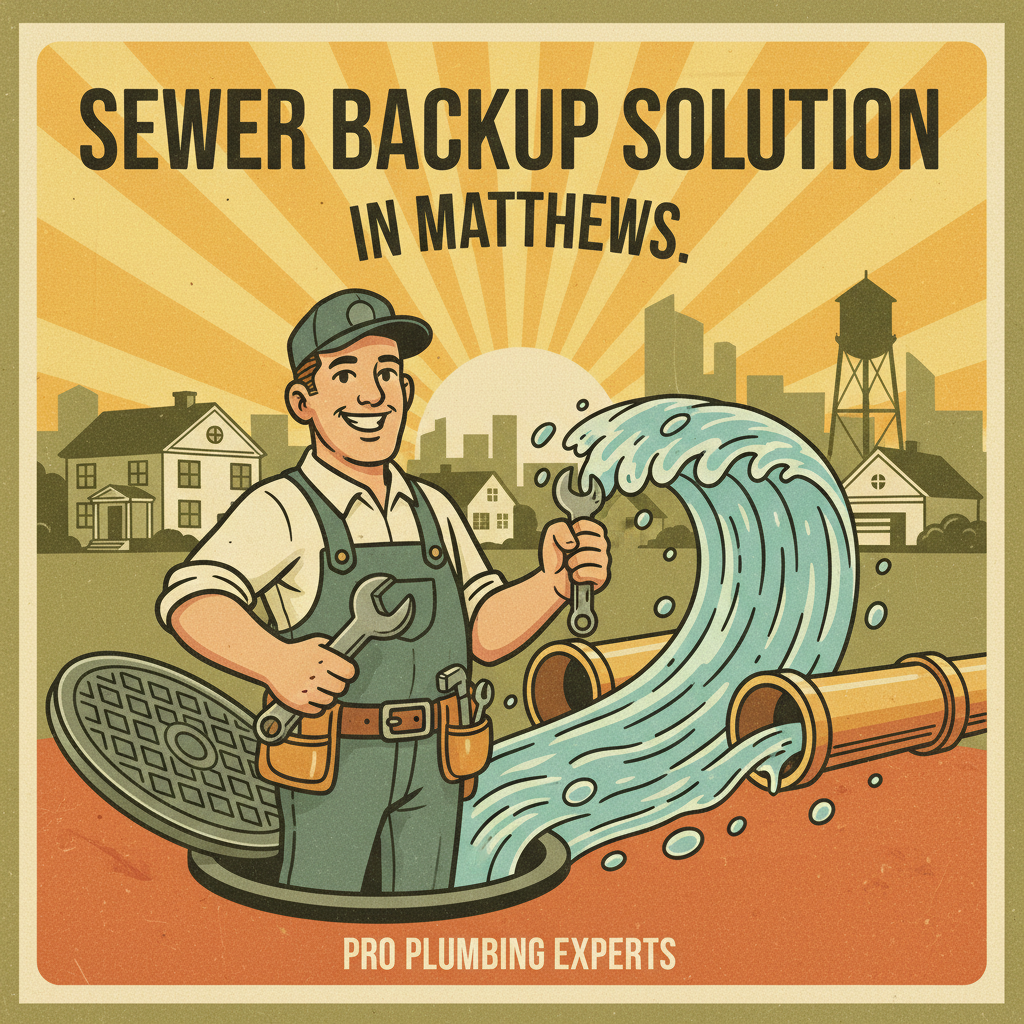 Sewer Backup Solution in Matthews