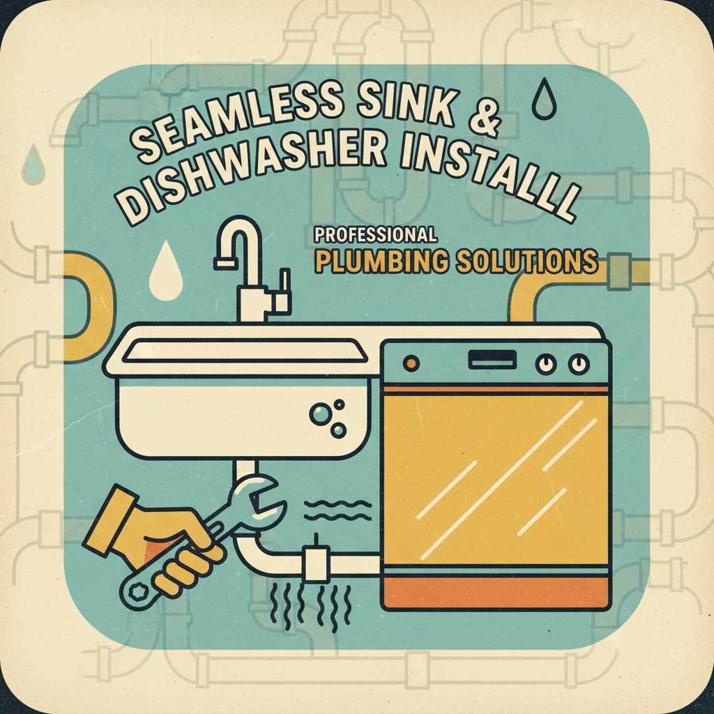 Seamless Sink and Dishwasher Install