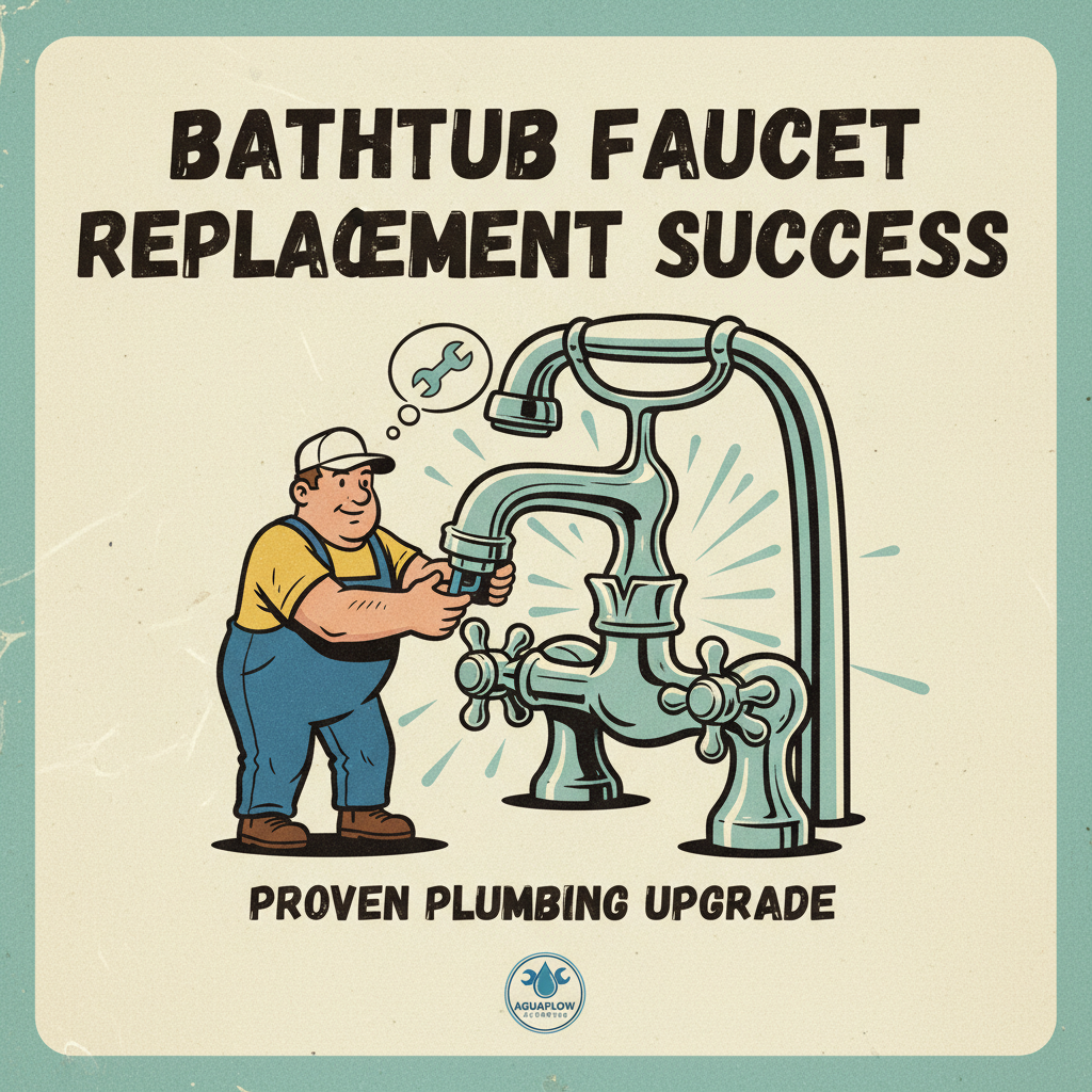 Bathtub Faucet Replacement Success