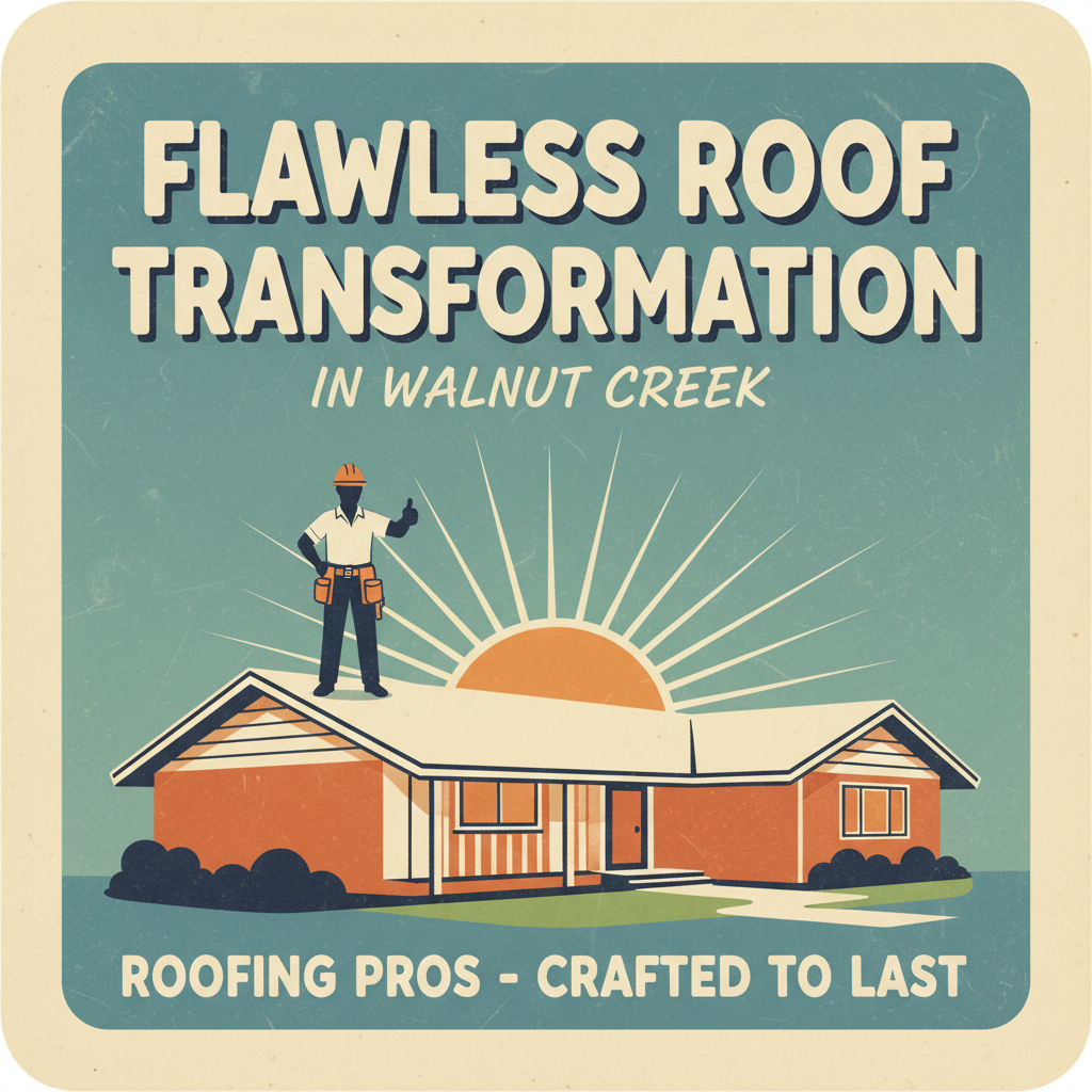 Flawless Roof Transformation in Walnut Creek