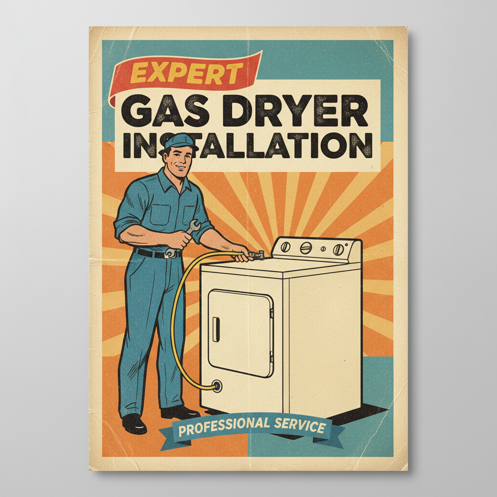 Expert Gas Dryer Installation