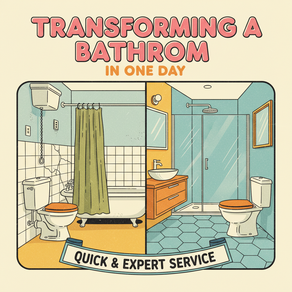 Transforming a Bathroom in One Day