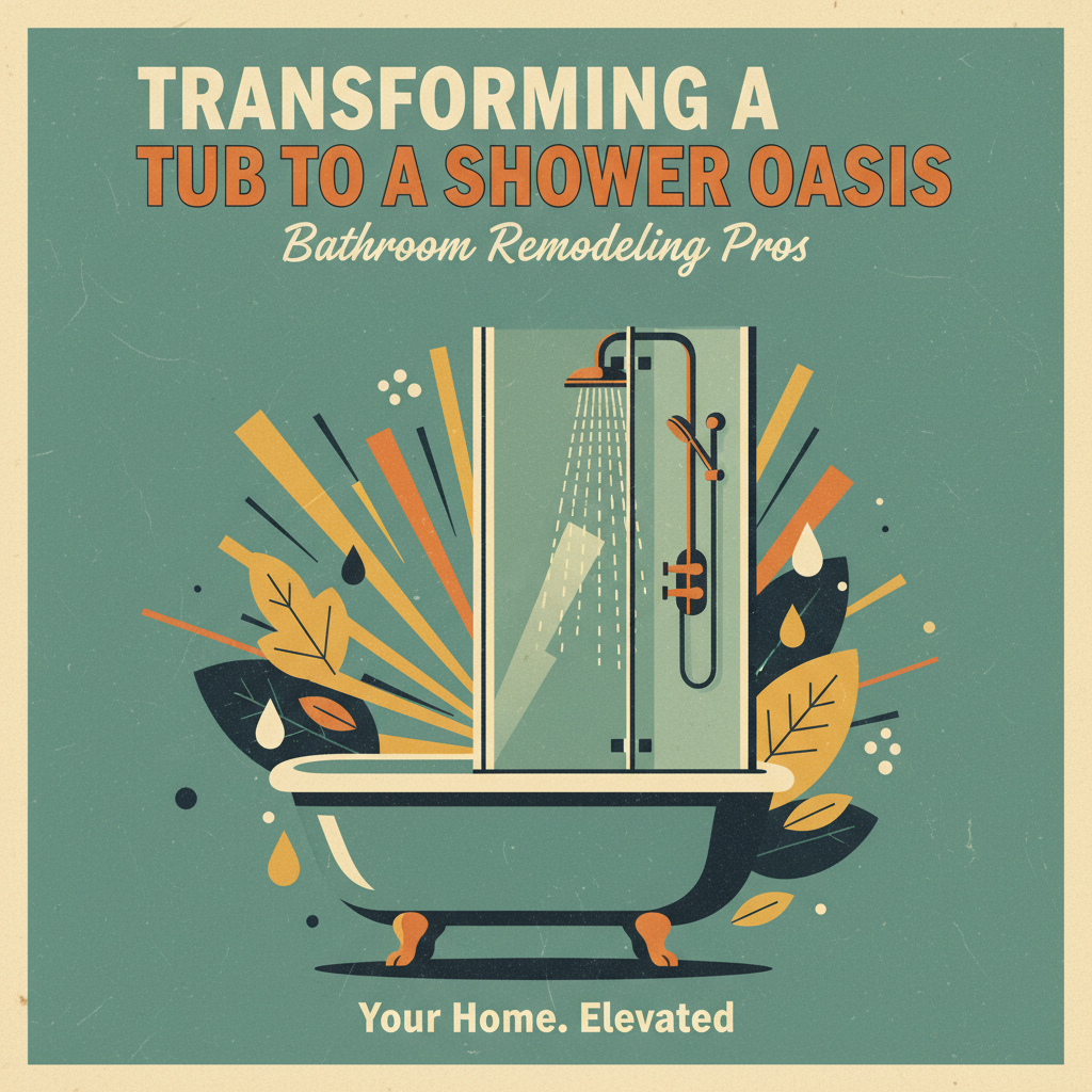 Transforming a Tub to a Shower Oasis