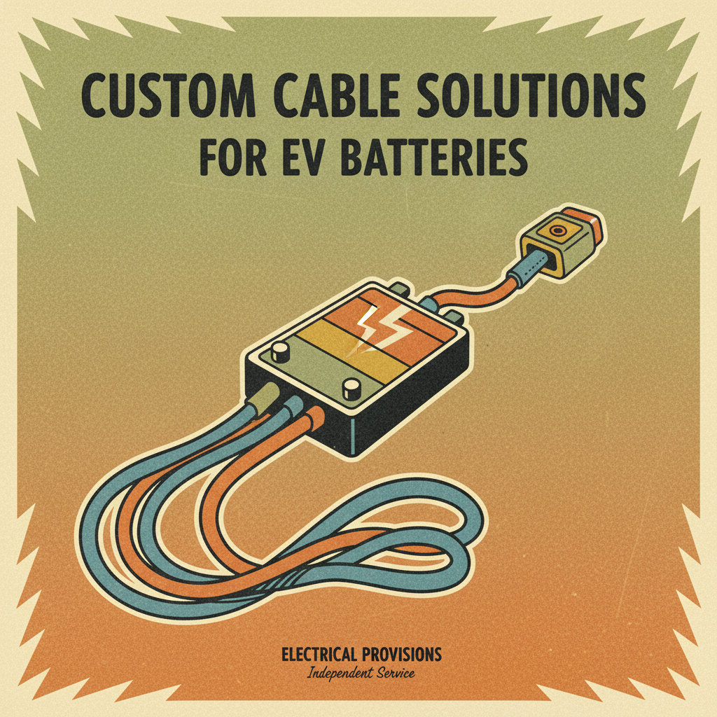 Custom Cable Solutions for EV Batteries