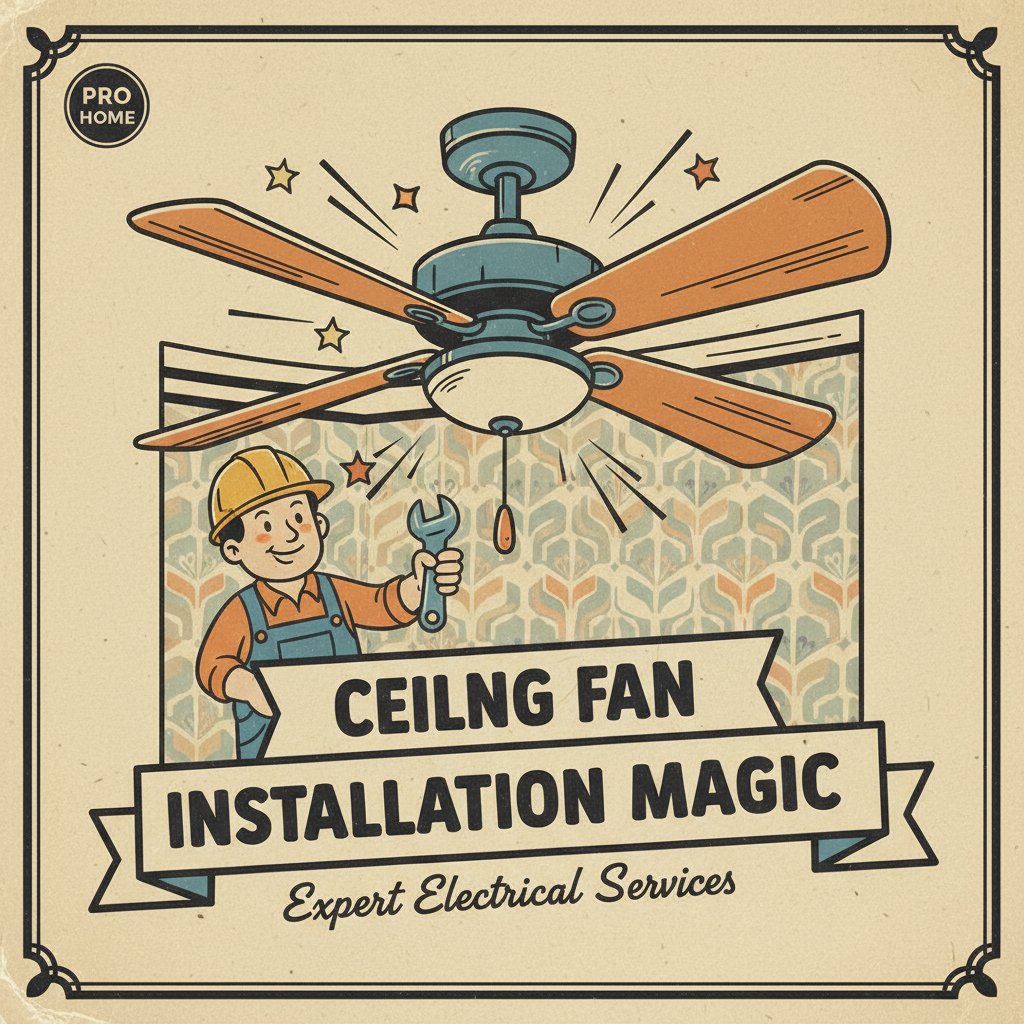 Ceiling Fan Installation Magic