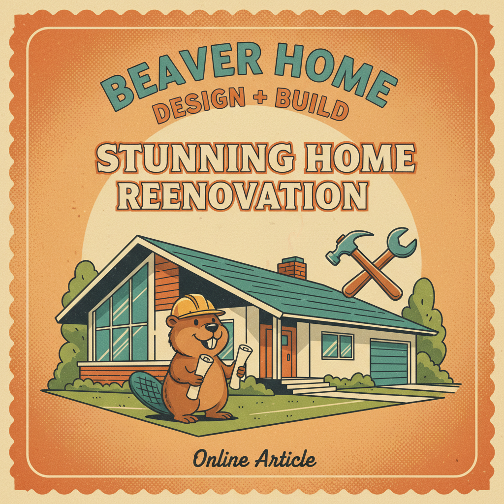 Stunning Home Renovation by Beaver Home Design + Build