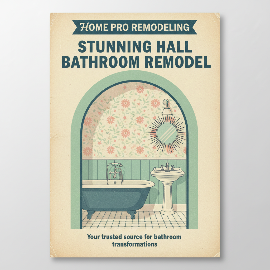 Stunning Hall Bathroom Remodel
