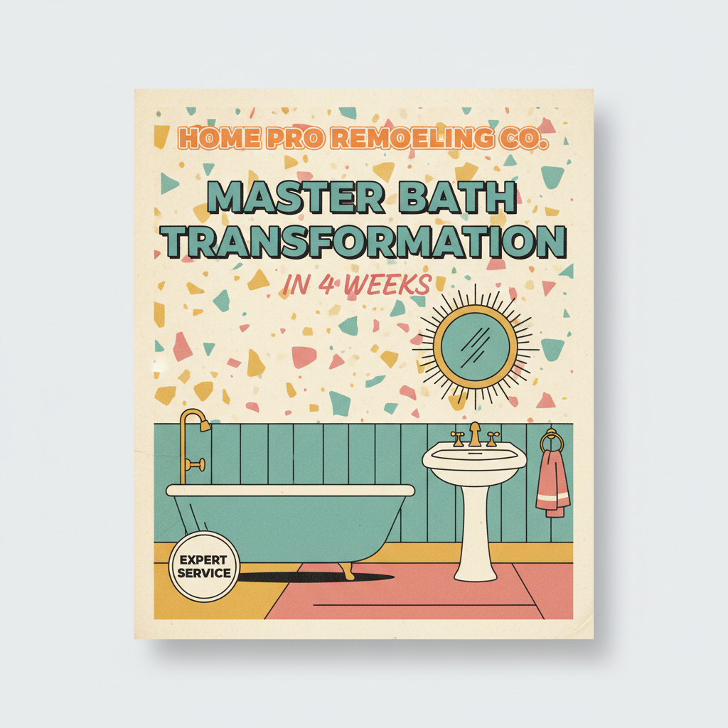Master Bath Transformation in 4 Weeks