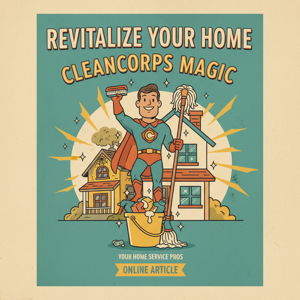 Revitalize Your Home: CleanCorps Magic
