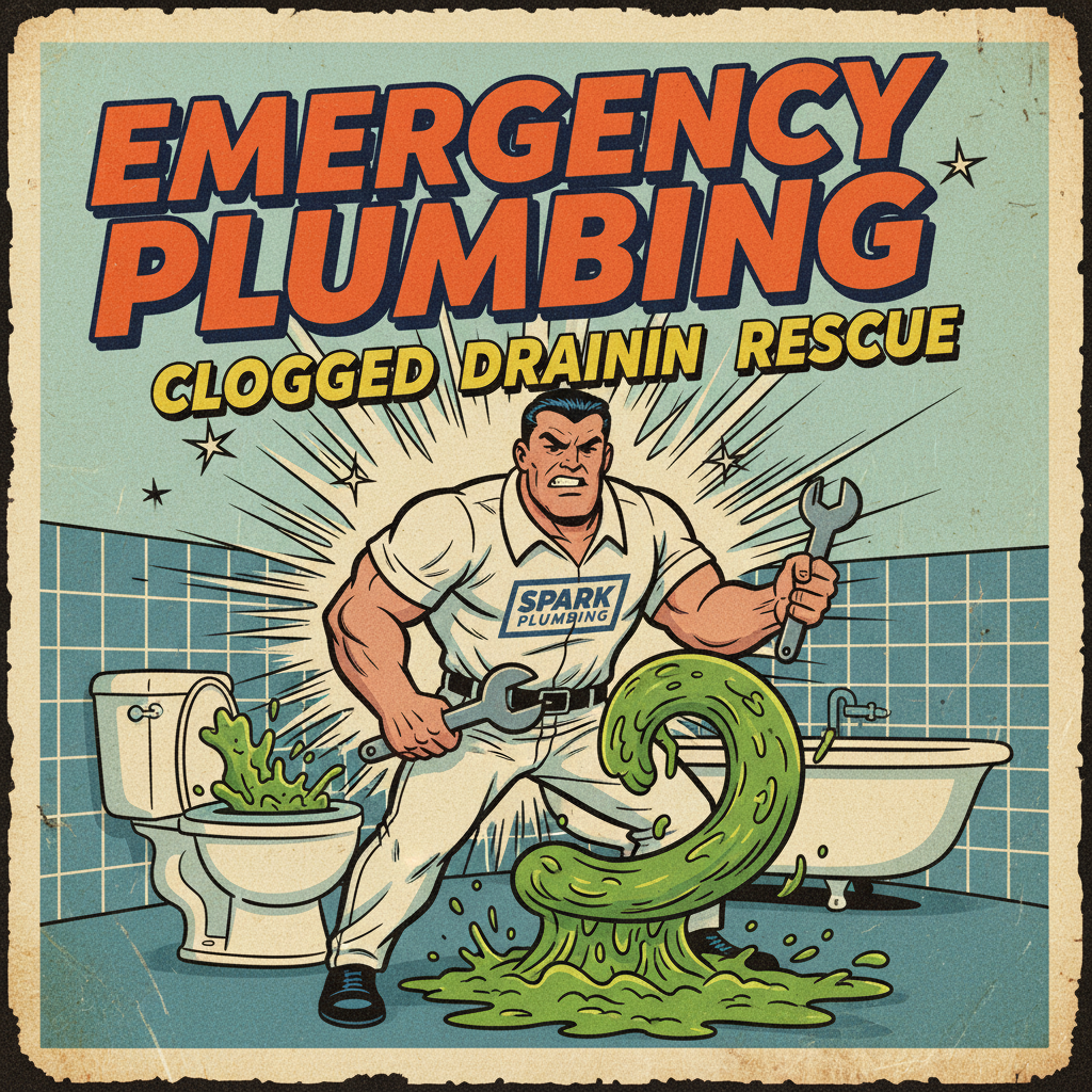 Emergency Plumbing: Clogged Drain Rescue
