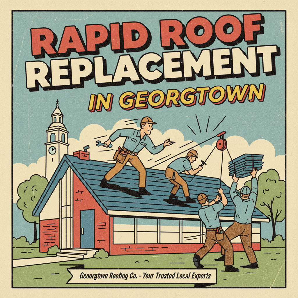 Rapid Roof Replacement in Georgetown