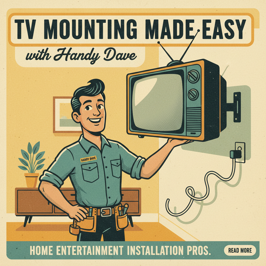 TV Mounting Made Easy with Handy Dave
