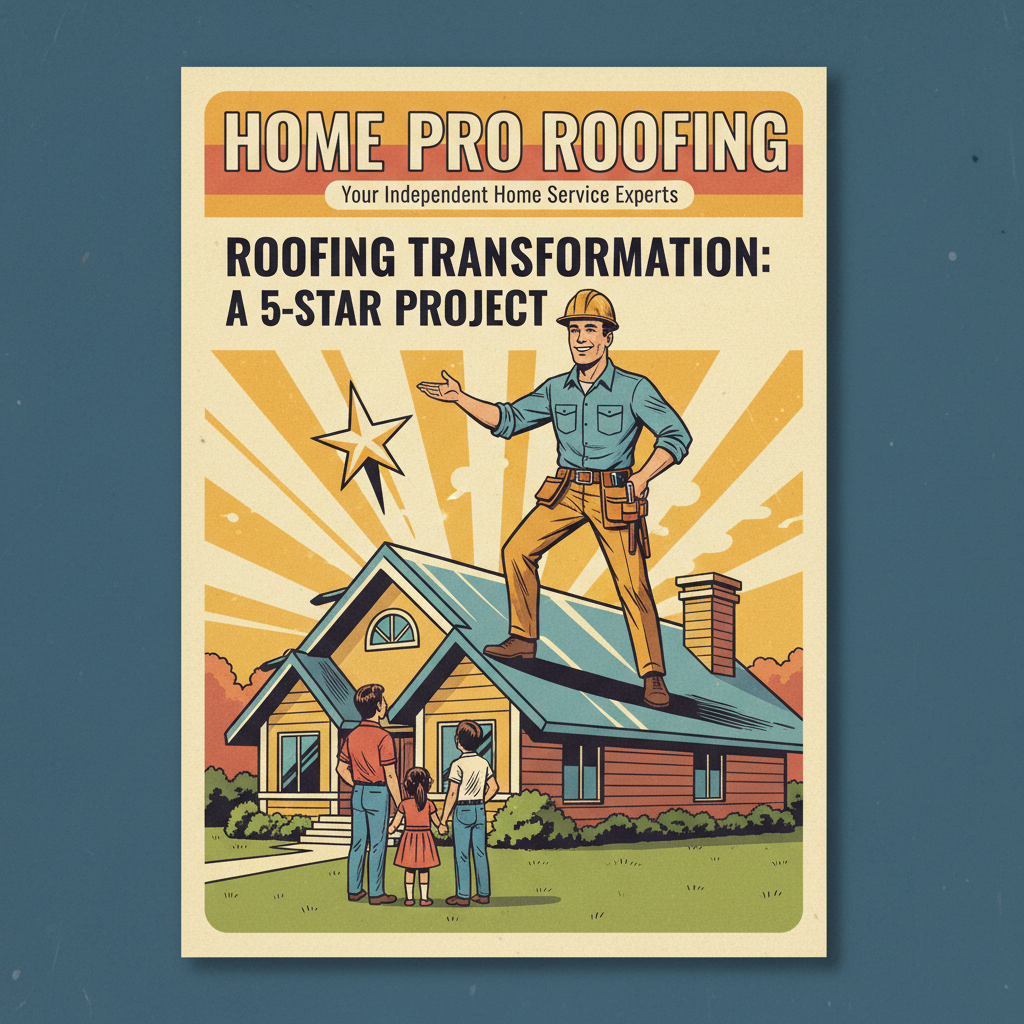 Roofing Transformation: A 5-Star Project