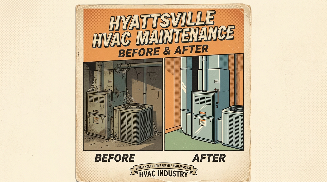 Hyattsville HVAC Maintenance: Before & After