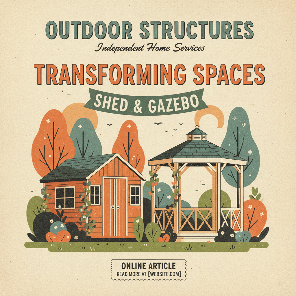 Transforming Spaces: Shed & Gazebo