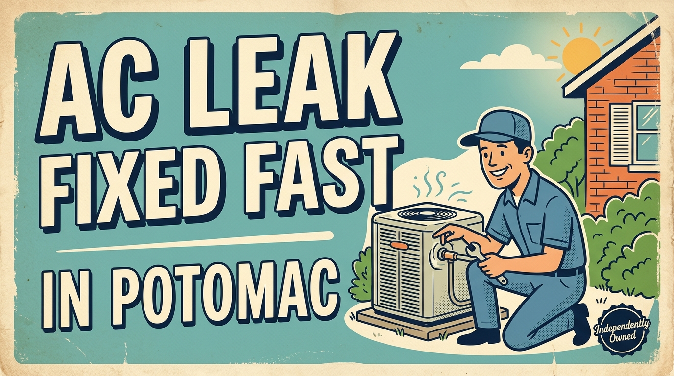 AC Leak Fixed Fast in Potomac
