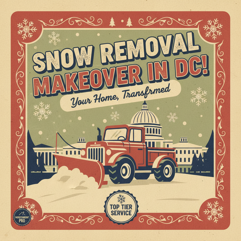 Snow Removal Makeover in DC!