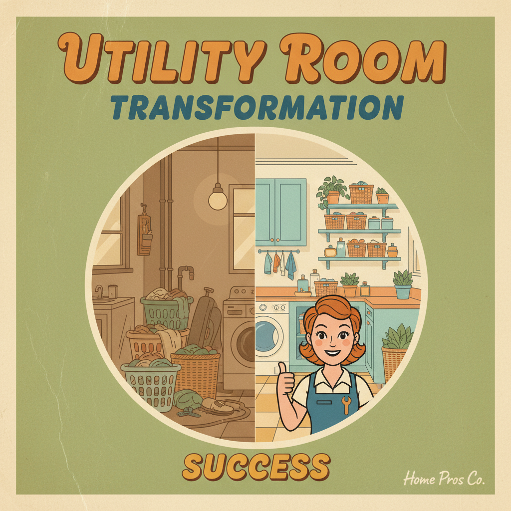 Utility Room Transformation Success