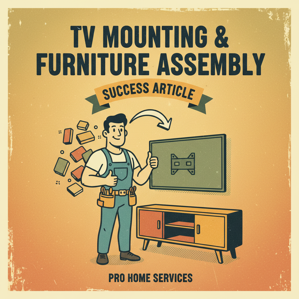 TV Mounting & Furniture Assembly Success