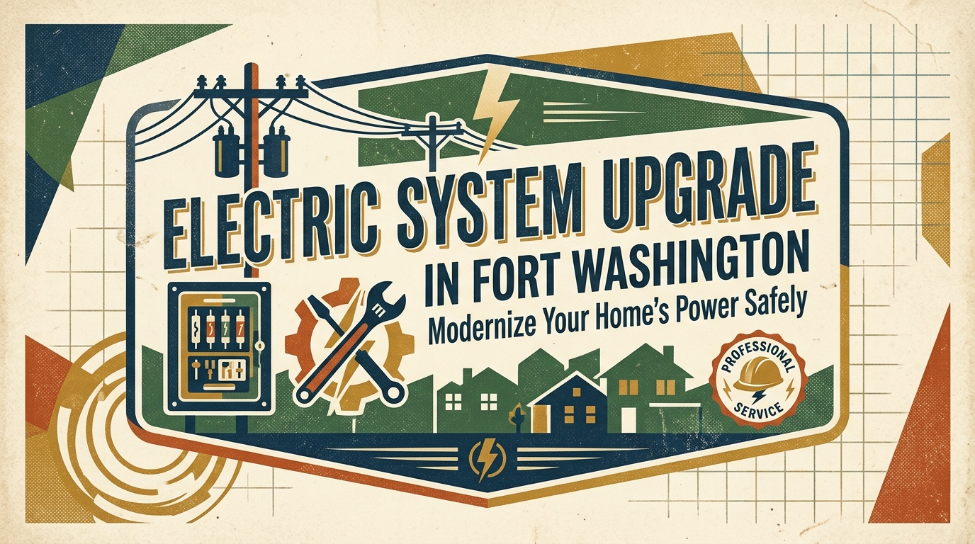 Electric System Upgrade in Fort Washington