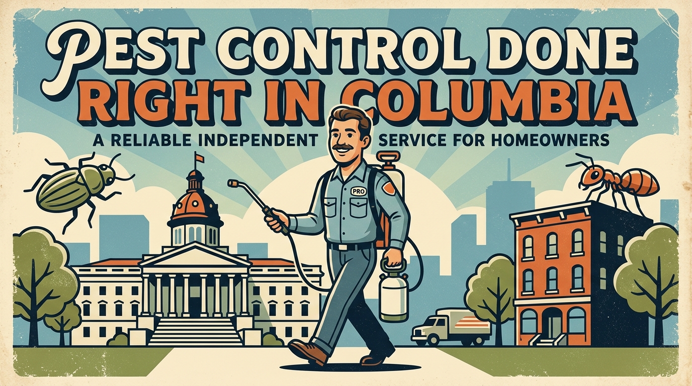 Pest Control Done Right in Columbia