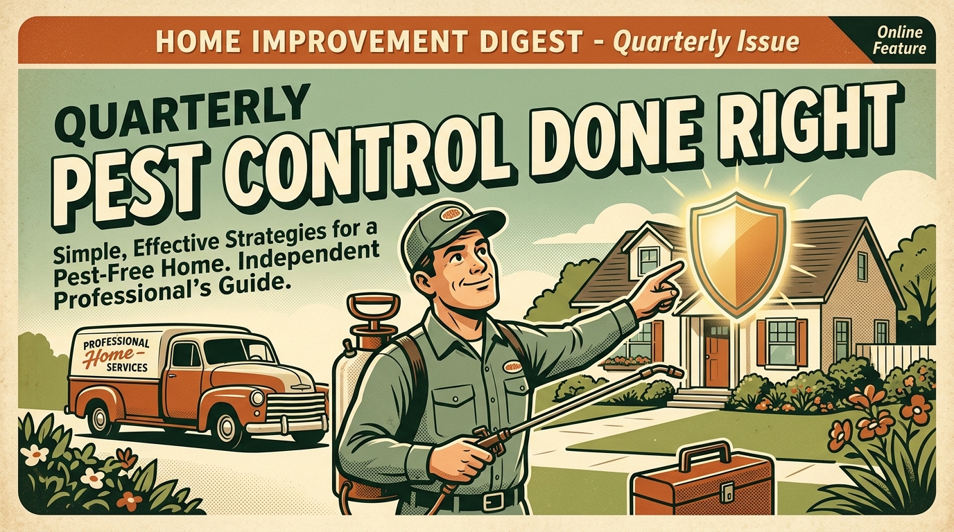 Quarterly Pest Control Done Right