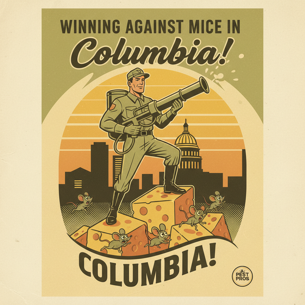 Winning Against Mice in Columbia!