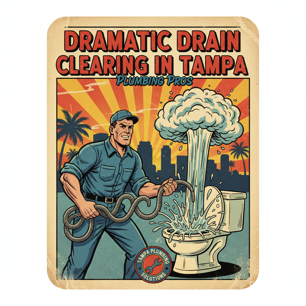 Dramatic Drain Clearing in Tampa
