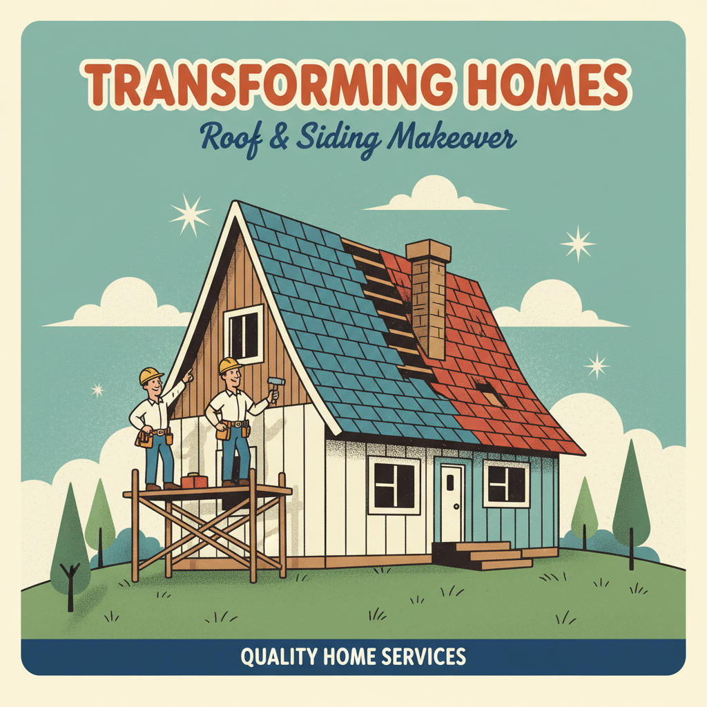 Transforming Homes: Roof & Siding Makeover