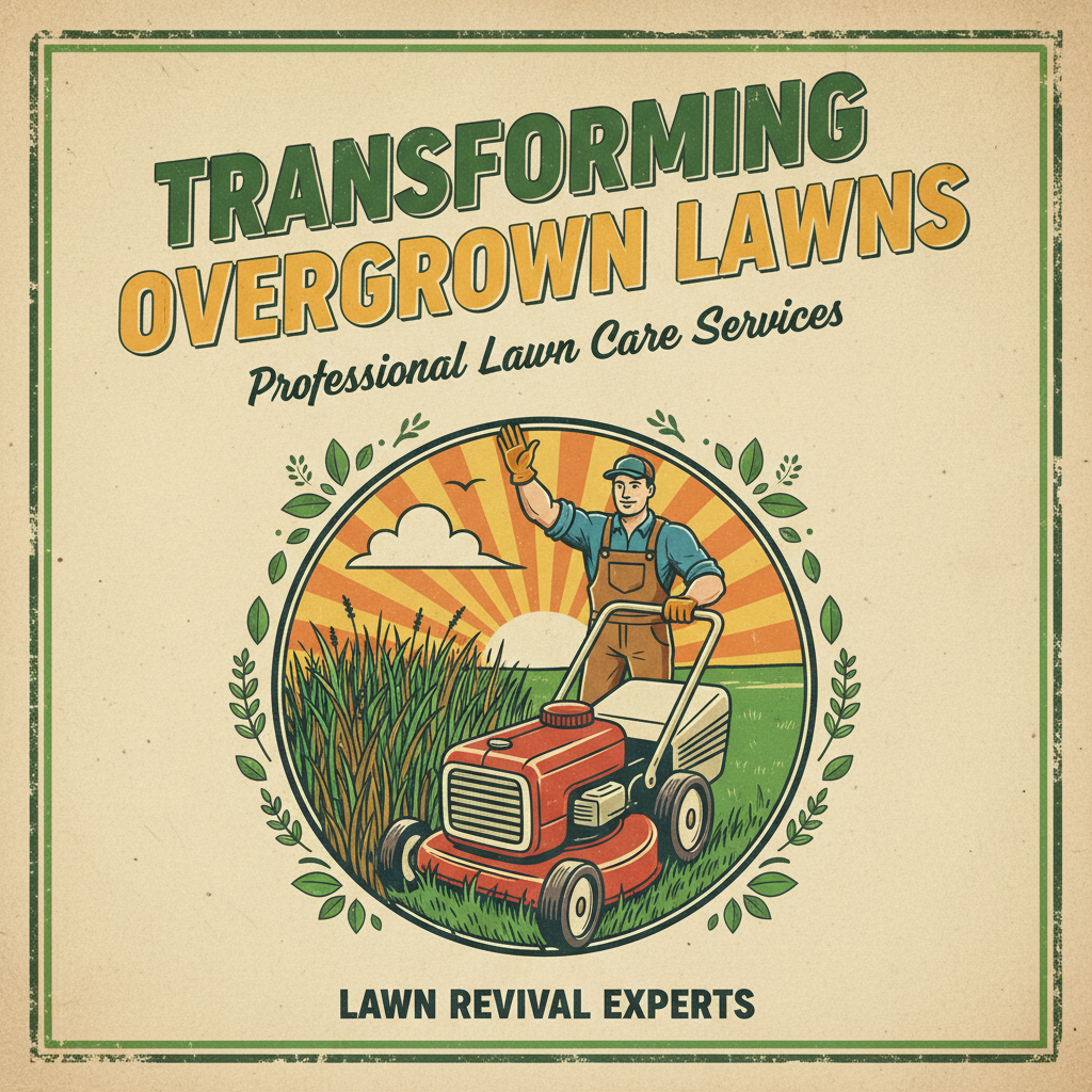 Transforming Overgrown Lawns