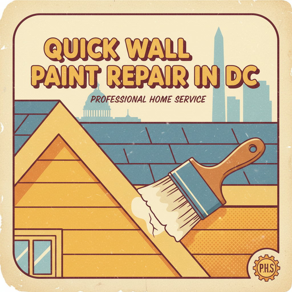 Quick Wall Paint Repair in DC