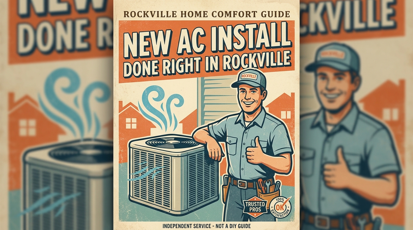 New AC Install Done Right in Rockville