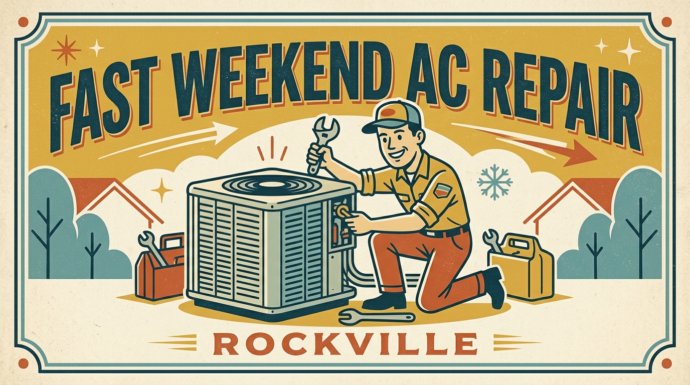 Fast Weekend AC Repair in Rockville