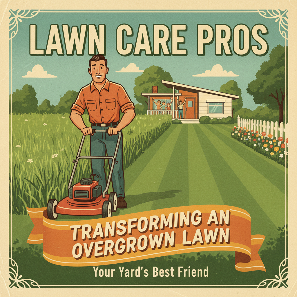 Transforming an Overgrown Lawn