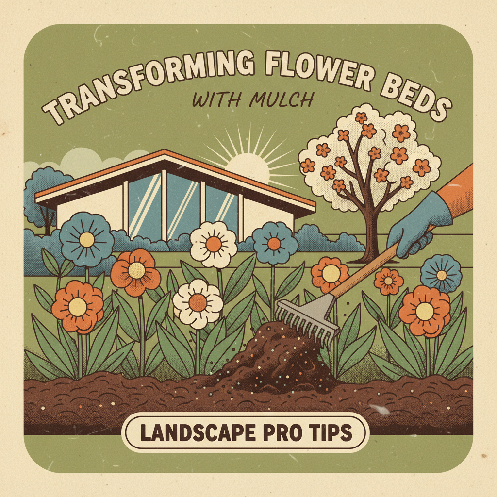 Transforming Flower Beds with Mulch