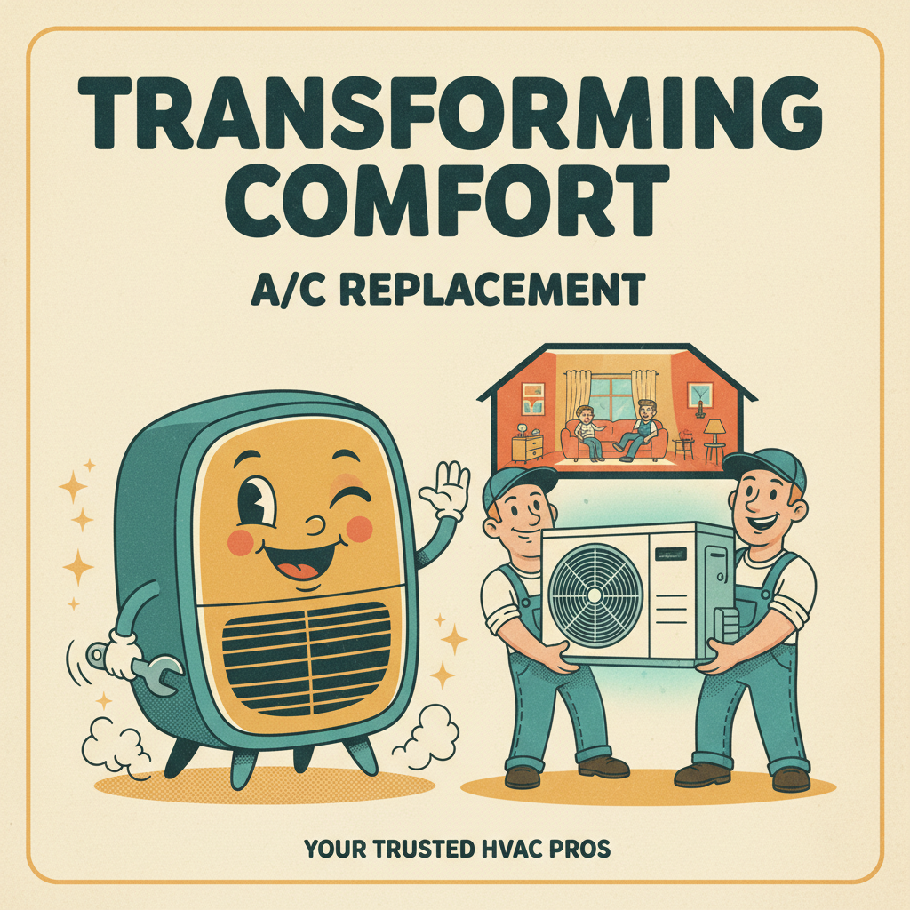 Transforming Comfort: A/C Replacement