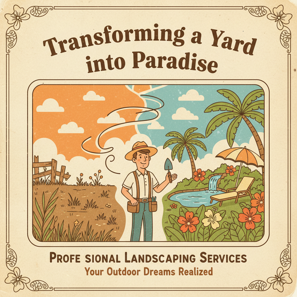 Transforming a Yard into Paradise