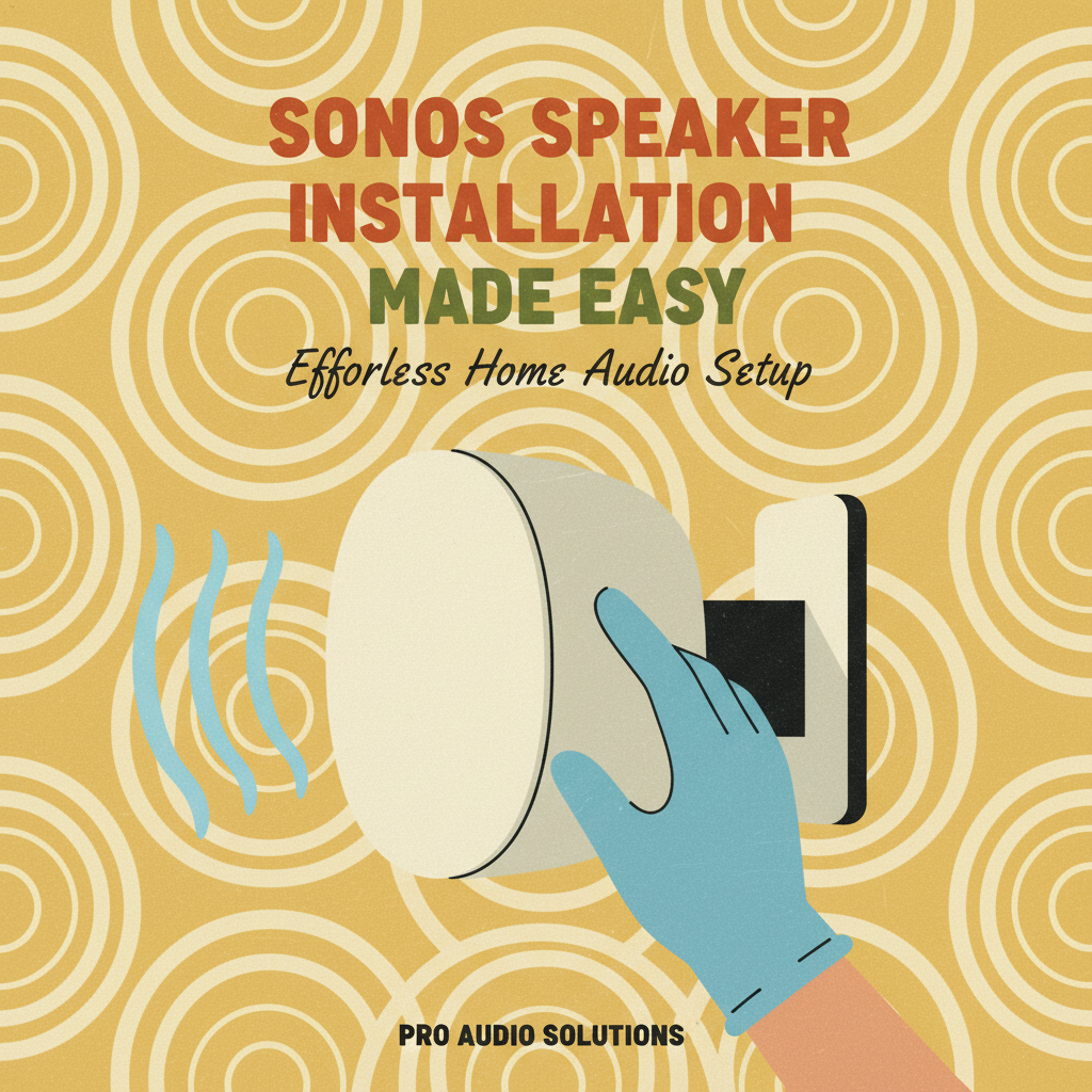 Sonos Speaker Installation Made Easy