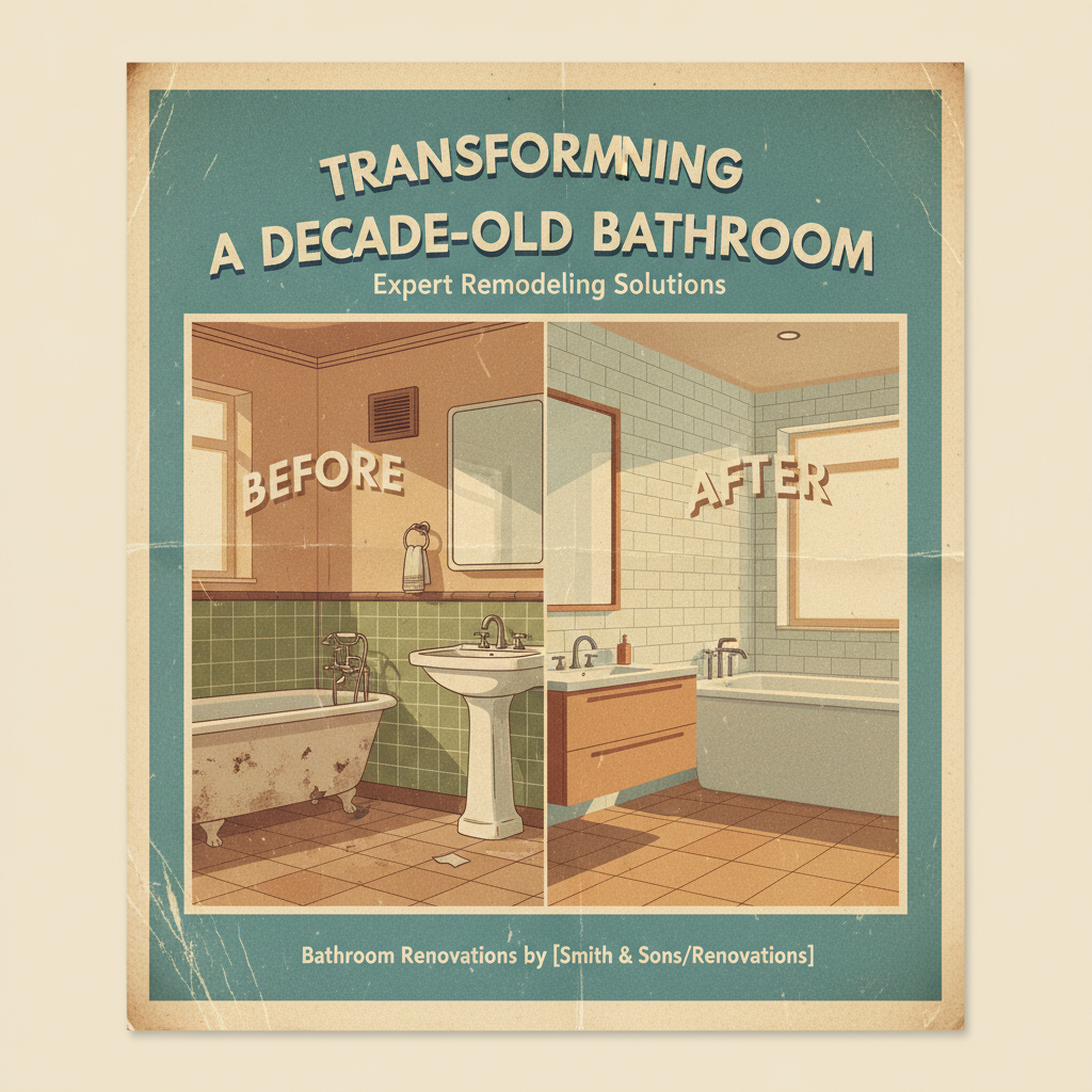 Transforming a Decade-Old Bathroom