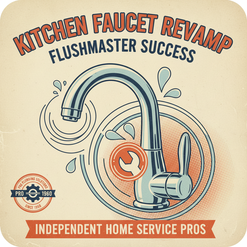 Kitchen Faucet Revamp: Flushmaster Success