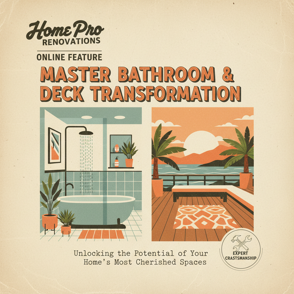 Master Bathroom & Deck Transformation