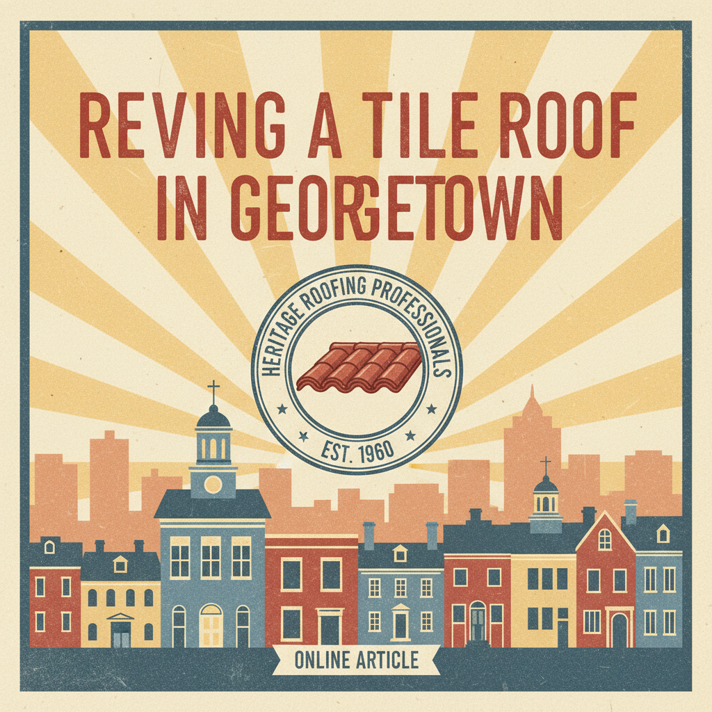 Reviving a Tile Roof in Georgetown